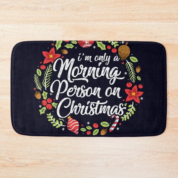 Item preview, Morning person on Christmas designed and sold by mmos.