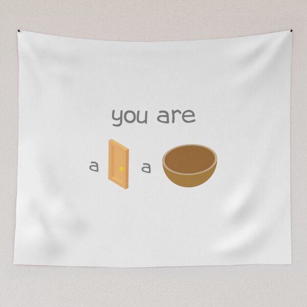 Item preview, You Are Adorable - A Door A Bowl designed and sold by Silasi.