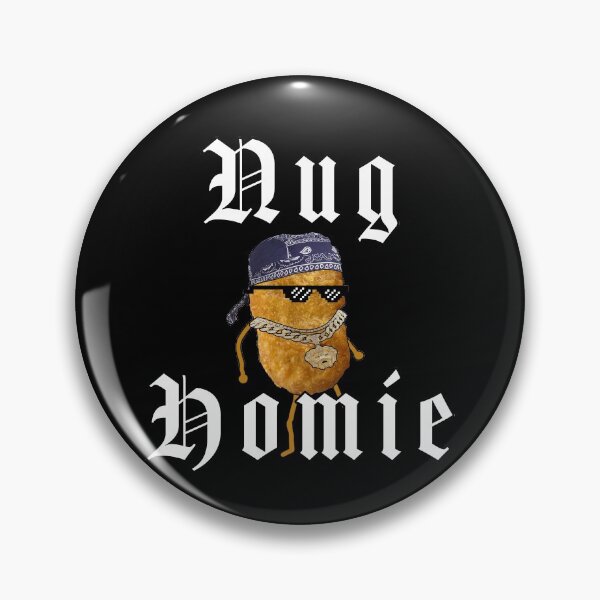 Item preview,  Nug Homie Life Gangster Chicken Nugget designed and sold by AllLeftSides42.