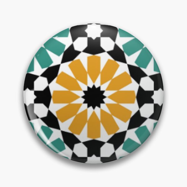 Item preview, moroccan mosaic pattern of old ceramics , yellow , black and green colorful , high-resolution Moroccan mosaic handmade, vintage art designed and sold by doitwithlove.