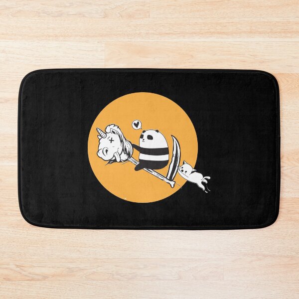 Item preview, Panda And Cat Riding a Dead Unicorn designed and sold by Maroddi.