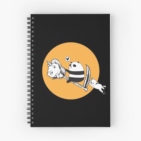 Item preview, Panda And Cat Riding a Dead Unicorn designed and sold by Maroddi.