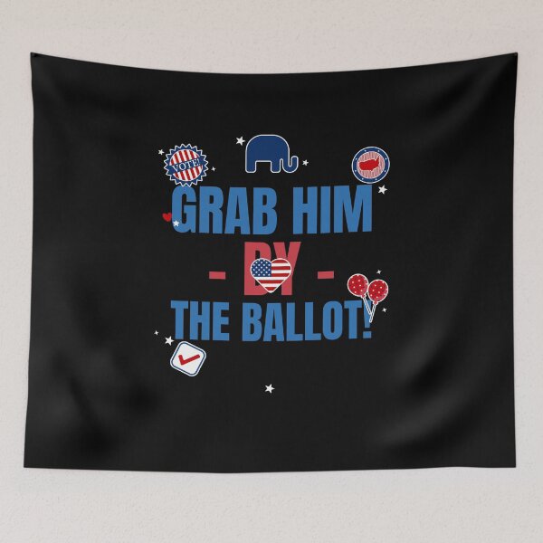 Item preview, Grab him by the Ballot! - Vote icons designed and sold by Beyond Words.
