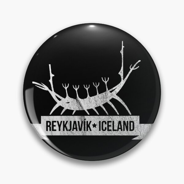 Item preview, Vintage Reykjavik Iceland Viking Ship Art designed and sold by Mile Marker Brands.