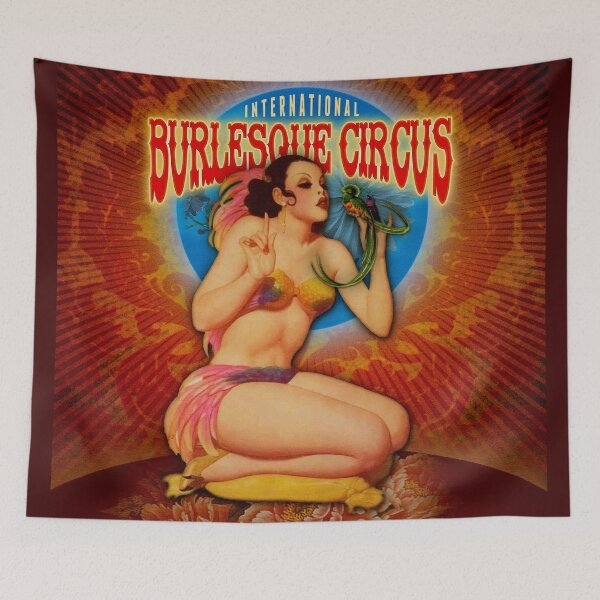 Item preview, Burlesque Circus - Birds of Paradise Pinup designed and sold by Xarah.
