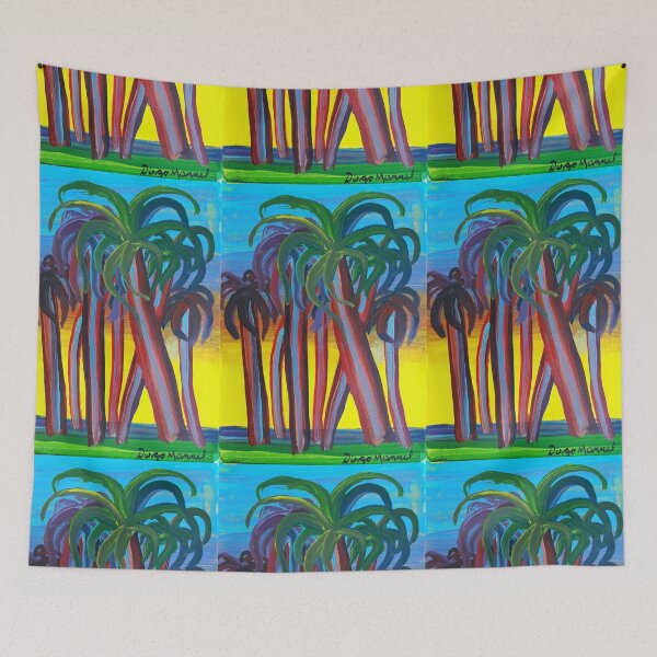Item preview, Palm trees 2 designed and sold by Diego Manuel Rodriguez.