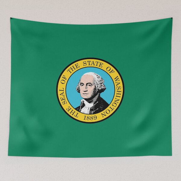 Item preview, Washington State Flag Stickers, Gifts, Masks & Products designed and sold by mpodger.