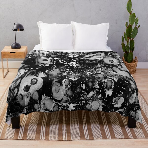 Item preview, Monochromatic Abstract wall paint design designed and sold by dreamofdenim.