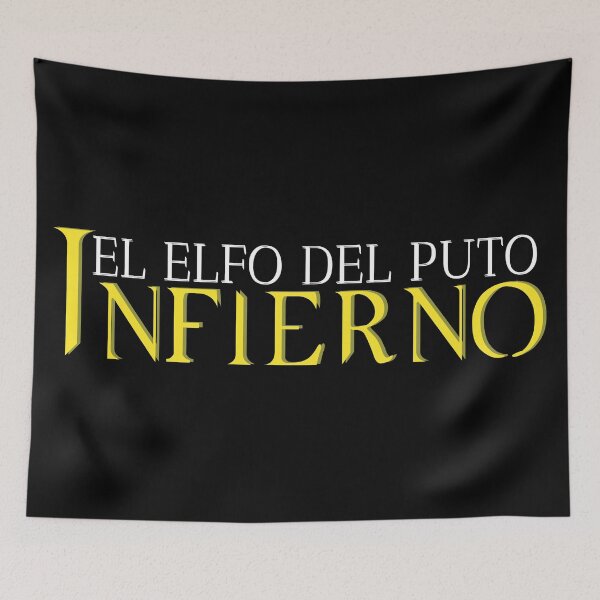 Item preview, El Elfo Del Puto Infierno | Zulema Zahir | Vis a Vis (Yellow) designed and sold by KauzSL.
