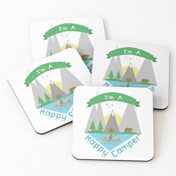 Item preview, Happy Camper designed and sold by LouiseFranksArt.