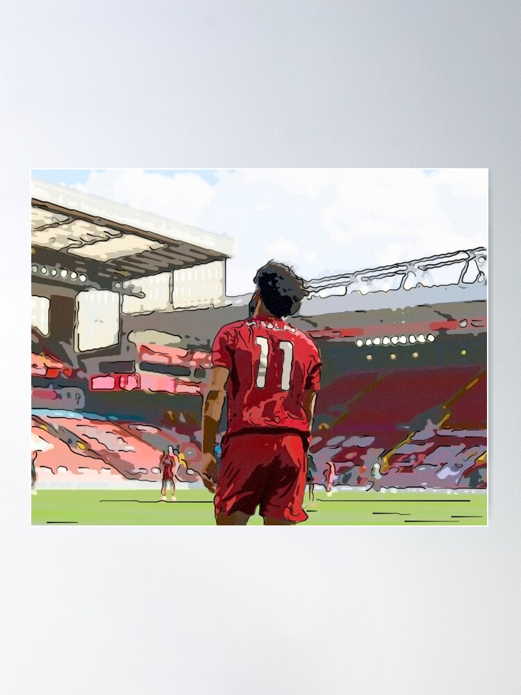 Mohamed Salah Jersey  Poster for Sale by FOliverIsmael