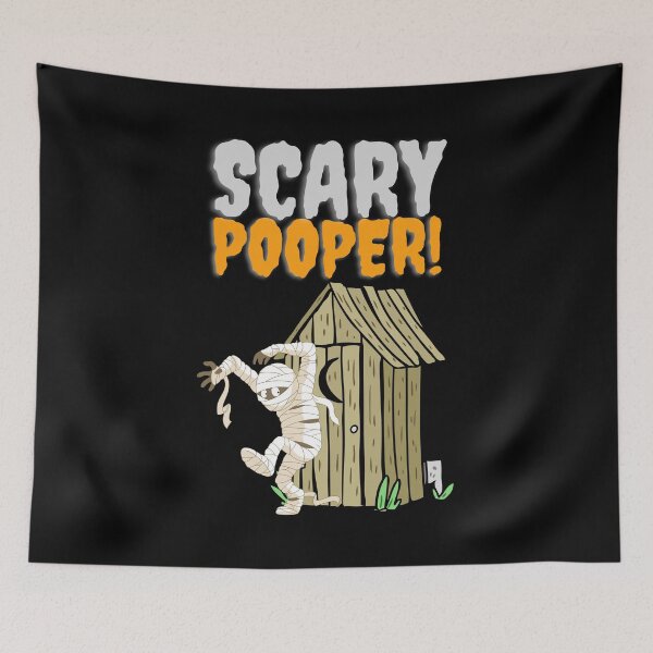 Item preview, Halloween Scary Pooper Mummy designed and sold by PandaSoul.