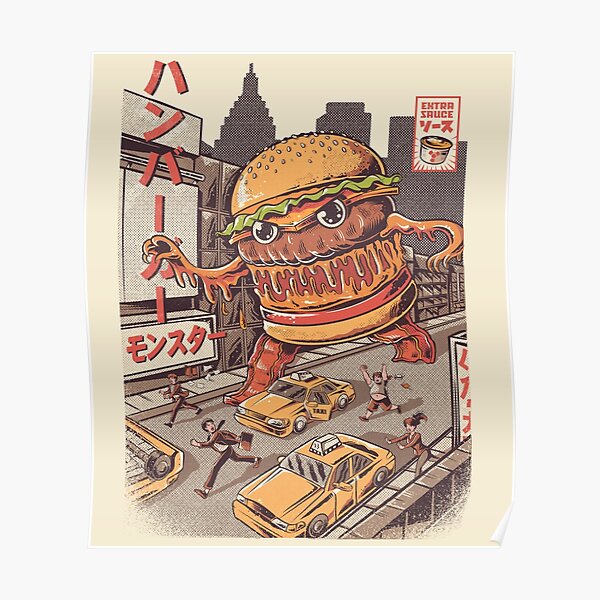 BurgerZilla Poster