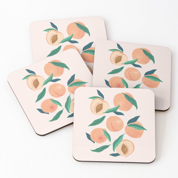 Item preview, Still Nature Peaches designed and sold by kawaiistudio.