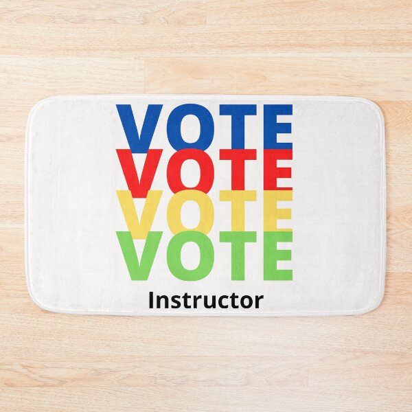 Item preview, Vote Instructor designed and sold by majeed10.