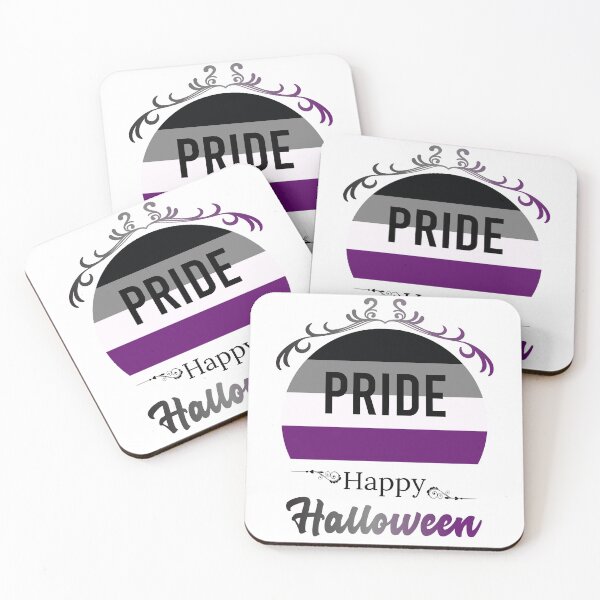 Item preview, Asexual Pride Flag Halloween design for ace romantic designed and sold by anins-azuree.
