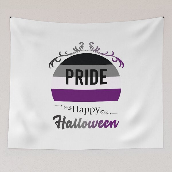 Item preview, Asexual Pride Flag Halloween design for ace romantic designed and sold by anins-azuree.