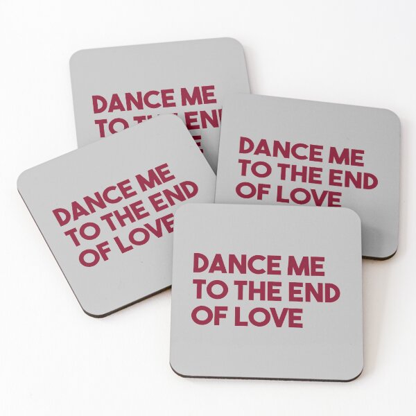 Item preview, Dance me to the end of love, burgundy designed and sold by perezzzoso.