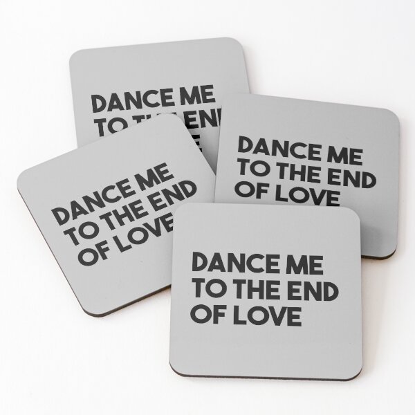 Item preview, Dance me to the end of love, black designed and sold by perezzzoso.