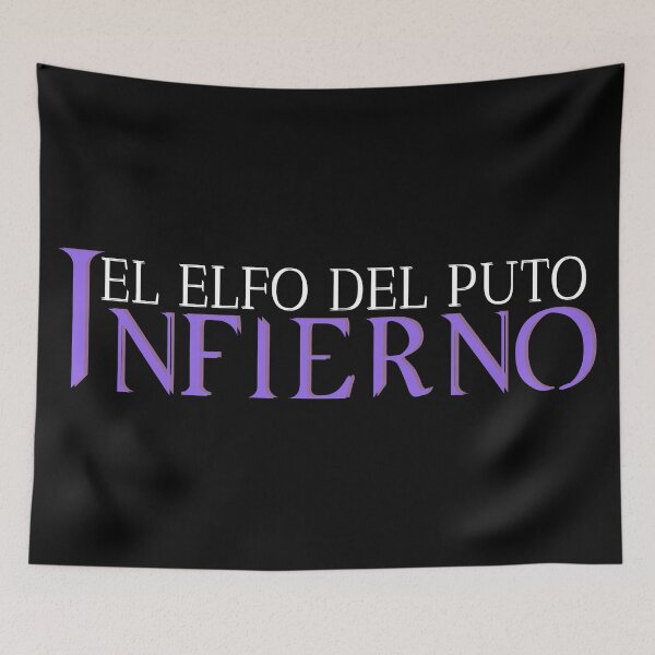 Item preview, El Elfo Del Puto Infierno | Zulema Zahir | Vis a Vis (Purple) designed and sold by KauzSL.