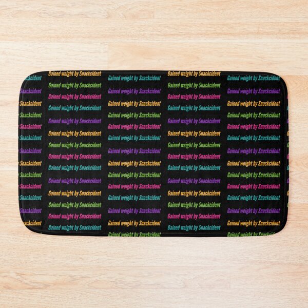Item preview, Gained Weight By Snackcident Sticker Pack designed and sold by stevenwoodcock.