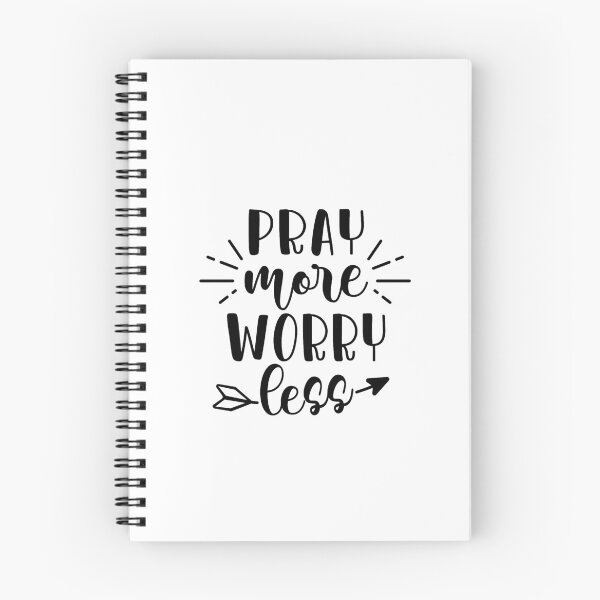 Item preview, Pray More Worry Less designed and sold by NisRayDesign.