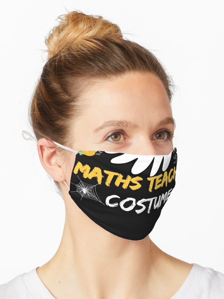 scary teacher face mask