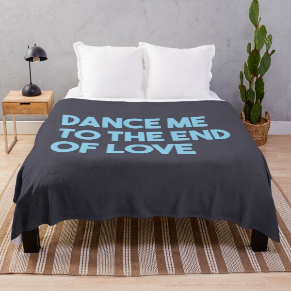 Item preview, Dance me to the end of love, blue designed and sold by perezzzoso.