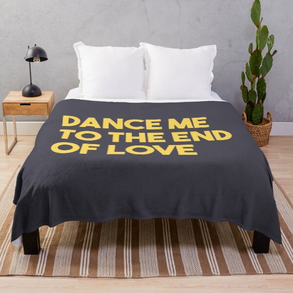 Item preview, Dance me to the end of love, mustard designed and sold by perezzzoso.