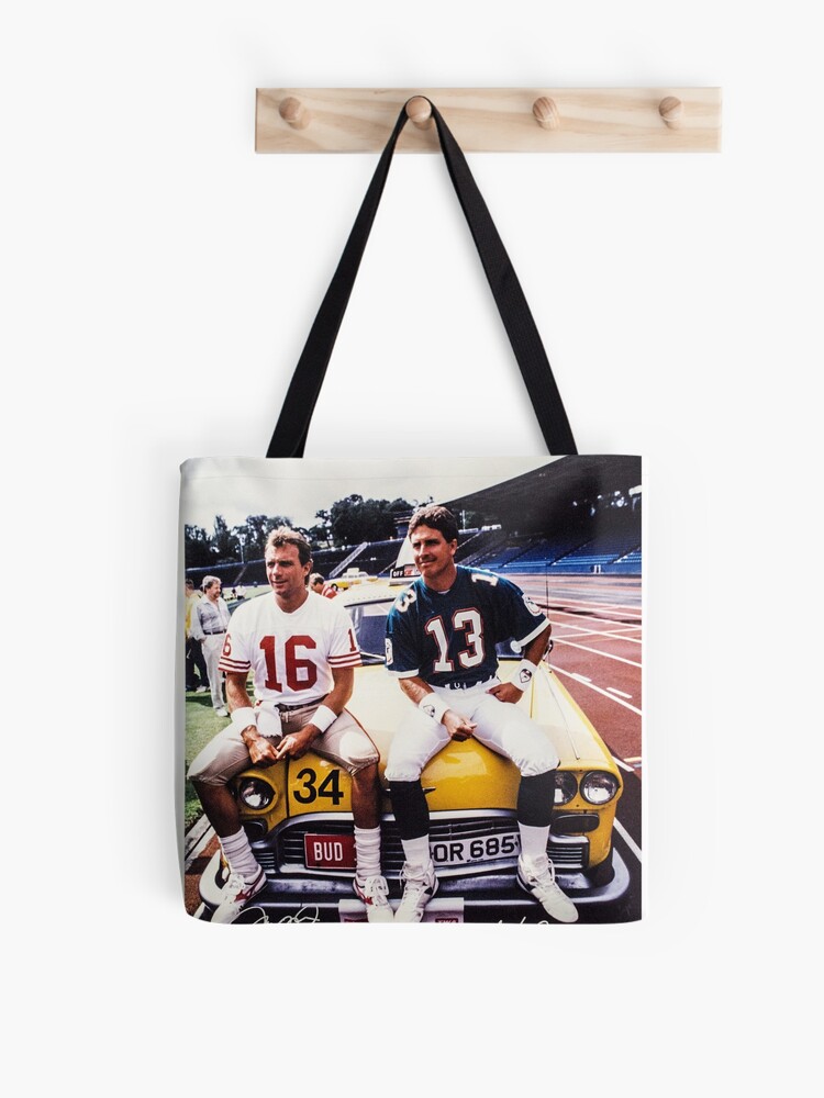 Dan Marino Joe Montana' Tote Bag for Sale by harrisonbrowne