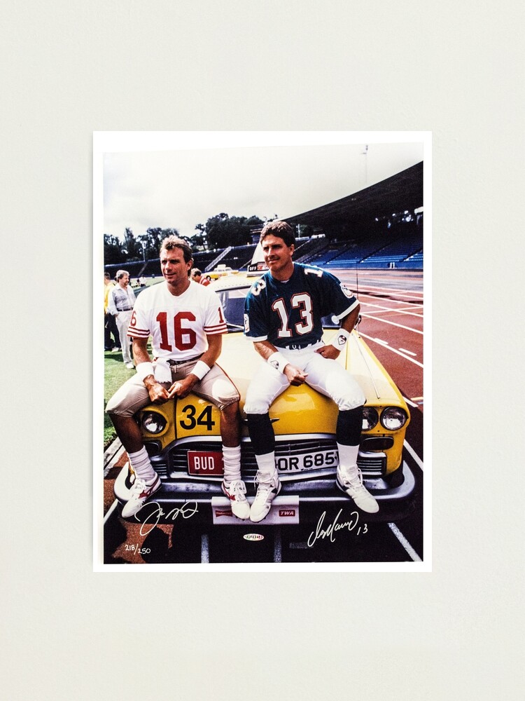 Joe Montana Dan Marino buy signed photo