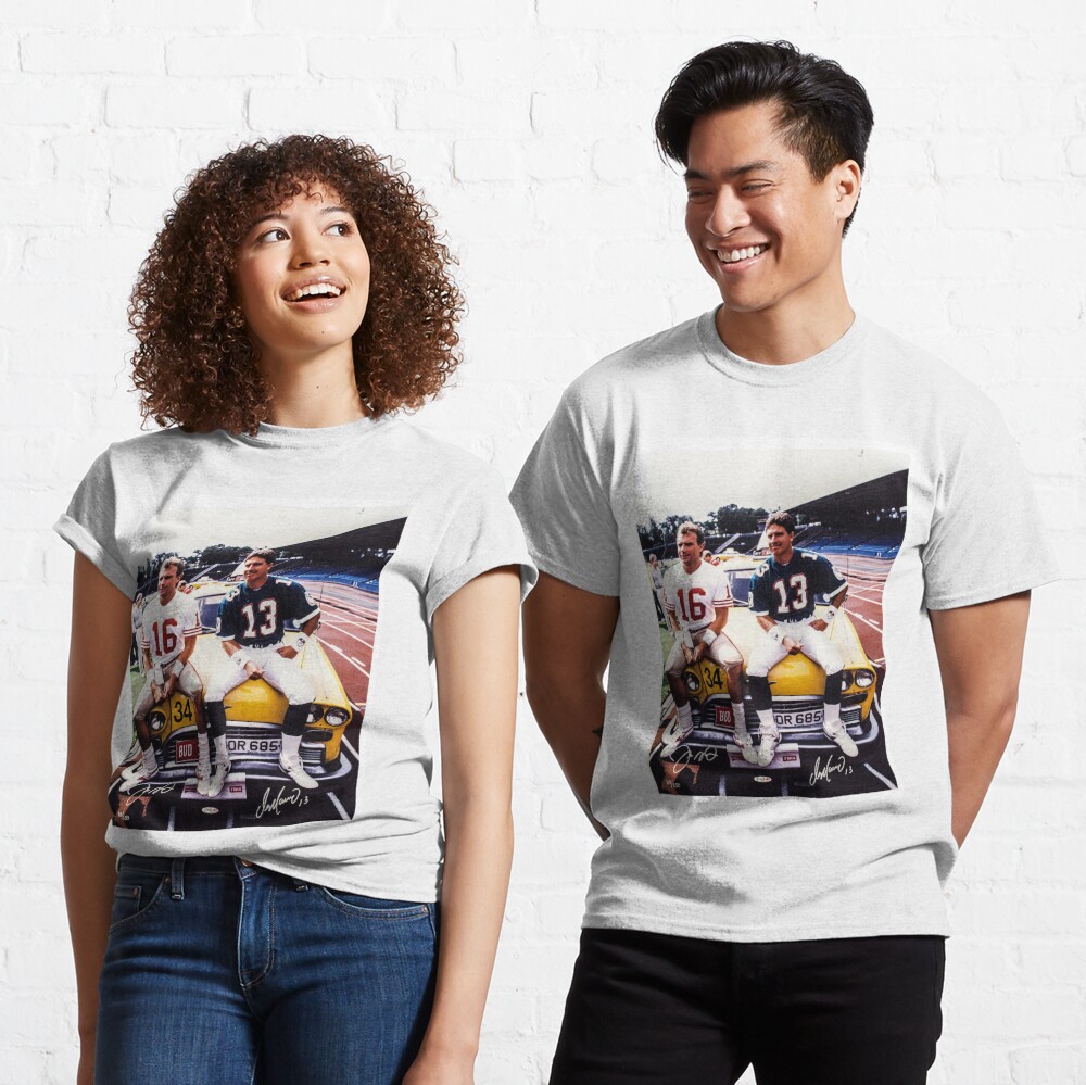 Dan Marino Joe Montana Essential T-Shirt for Sale by harrisonbrowne