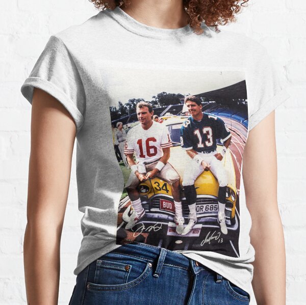 Vintage Joe Montana And Dan Marino Shirt, Custom prints store