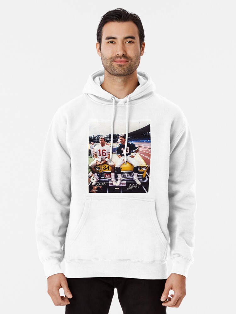 Dan Marino Joe Montana Pullover Hoodie for Sale by harrisonbrowne Redbubble