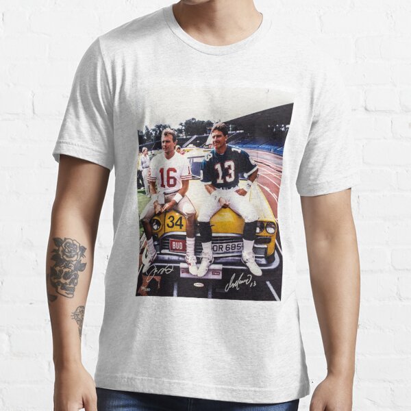 Dan Marino Joe Montana Essential T-Shirt for Sale by harrisonbrowne