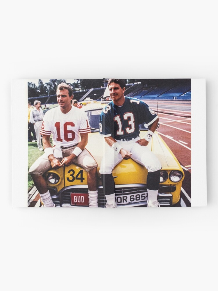 Dan Marino Joe Montana Framed Art Print for Sale by harrisonbrowne