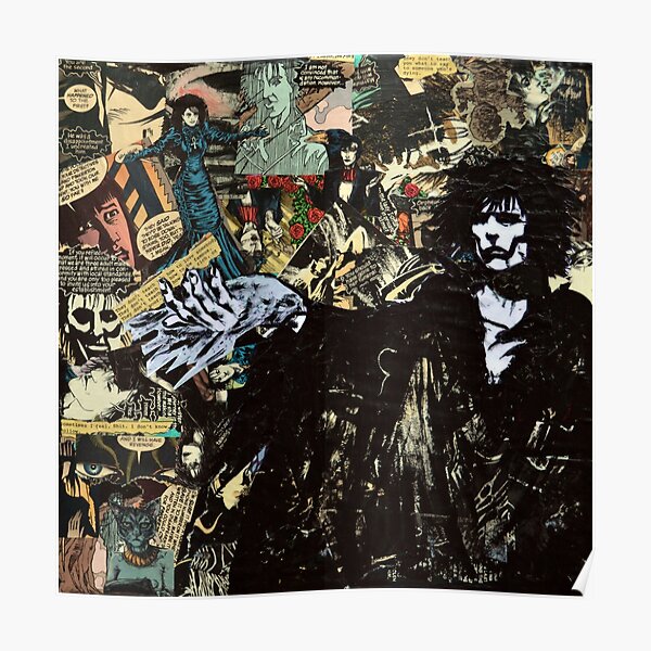 Sandman Collage Poster