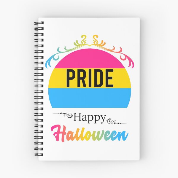 Item preview, Pansexual Pride Flag Halloween design for pan romantic in white designed and sold by anins-azuree.
