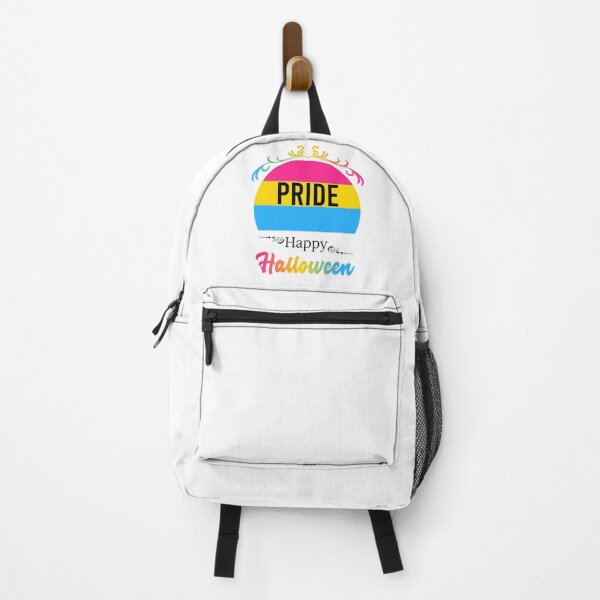 Item preview, Pansexual Pride Flag Halloween design for pan romantic in white designed and sold by anins-azuree.