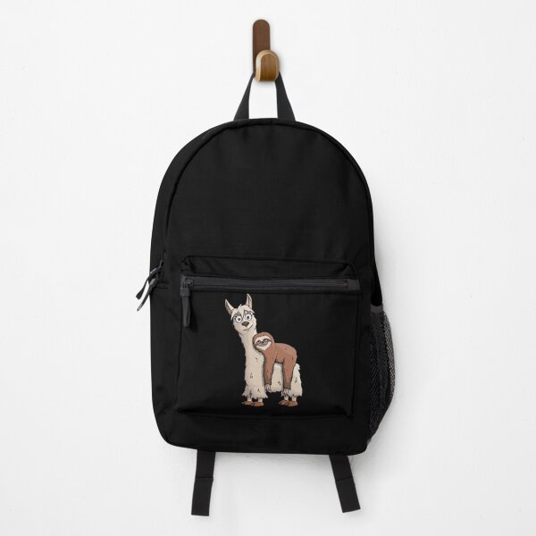 Item preview, Trendy Funky Cartoon Chill Out Sloth Riding Llama designed and sold by Skizzenmonster.