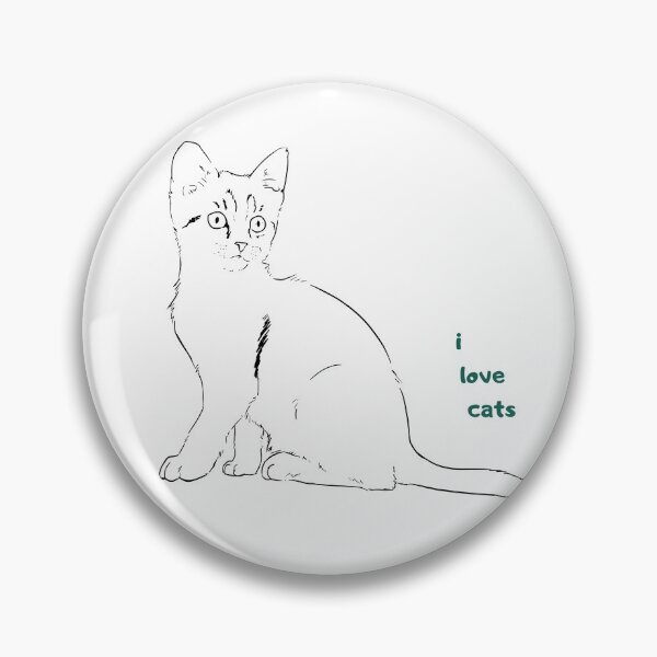 Item preview, i love cats designed and sold by TINASTORESHOPE.