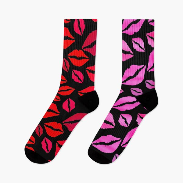 Item preview, Pink lipstick pattern designed and sold by infleims.