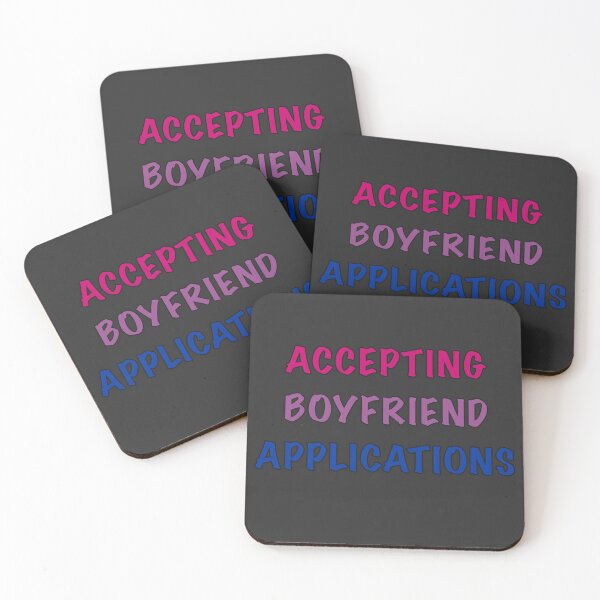 Item preview, Accepting Boyfriend Applications-Bi Flag designed and sold by Kai Buro.