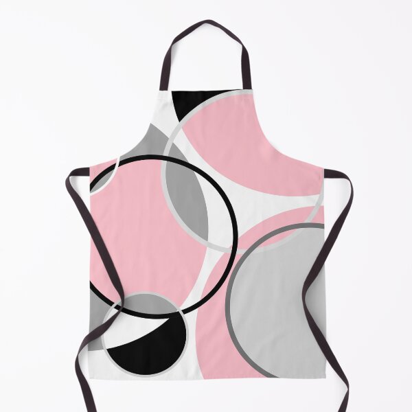Item preview, Modern Pattern Pink and Black Circles designed and sold by P9Designs.