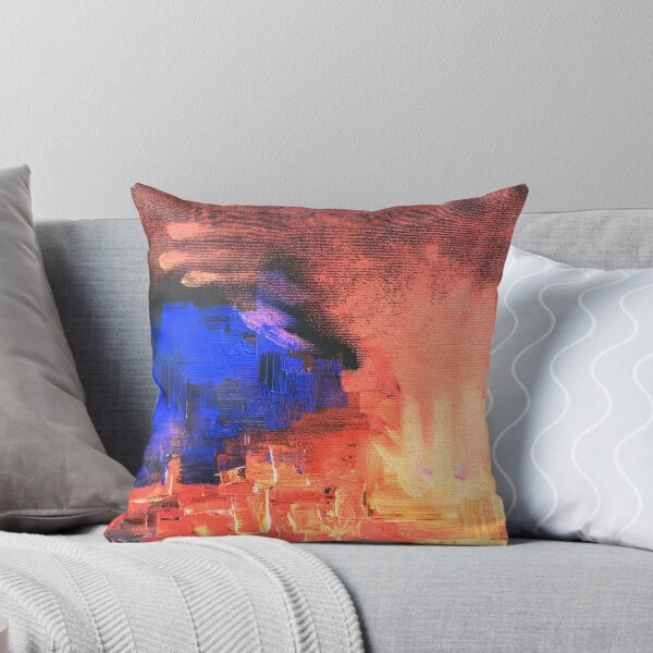 Item preview, Painting acrylic paints red pink designed and sold by amagaclothing.