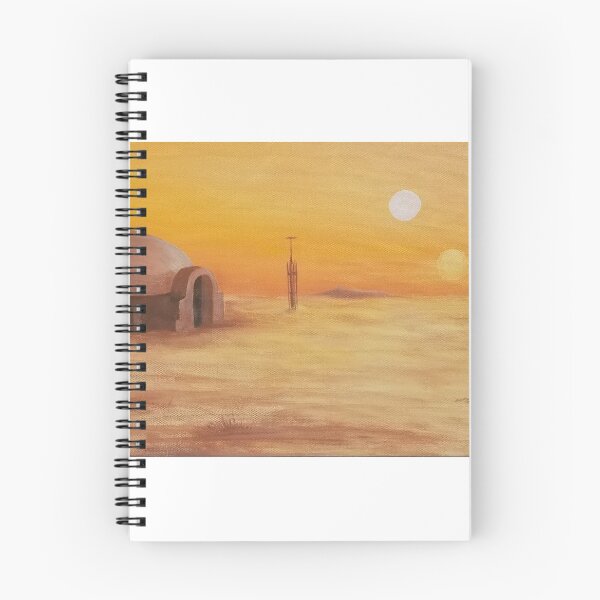 Item preview, Tatooine Landscape - Binary Sunset designed and sold by SchaeferArt.
