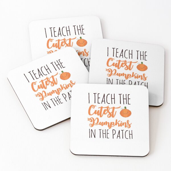 Item preview,  I Teach The Cutest Pumpkins In The Patch - funny halloween teacher sayings, halloween teacher gift designed and sold by 96design.