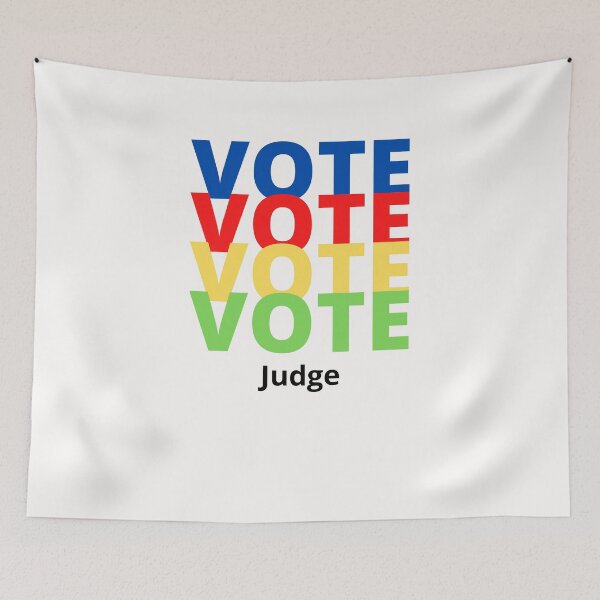 Item preview, Vote Judge designed and sold by majeed10.