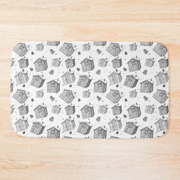 Item preview, white wooden houses from  canada, iceland, norway designed and sold by essskina.