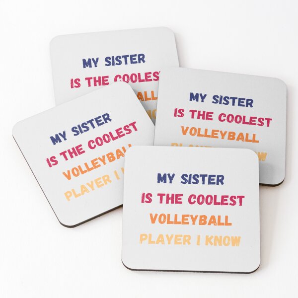 Item preview, My Sister Is The Coolest Volleyball Player I Know designed and sold by MoMasry.